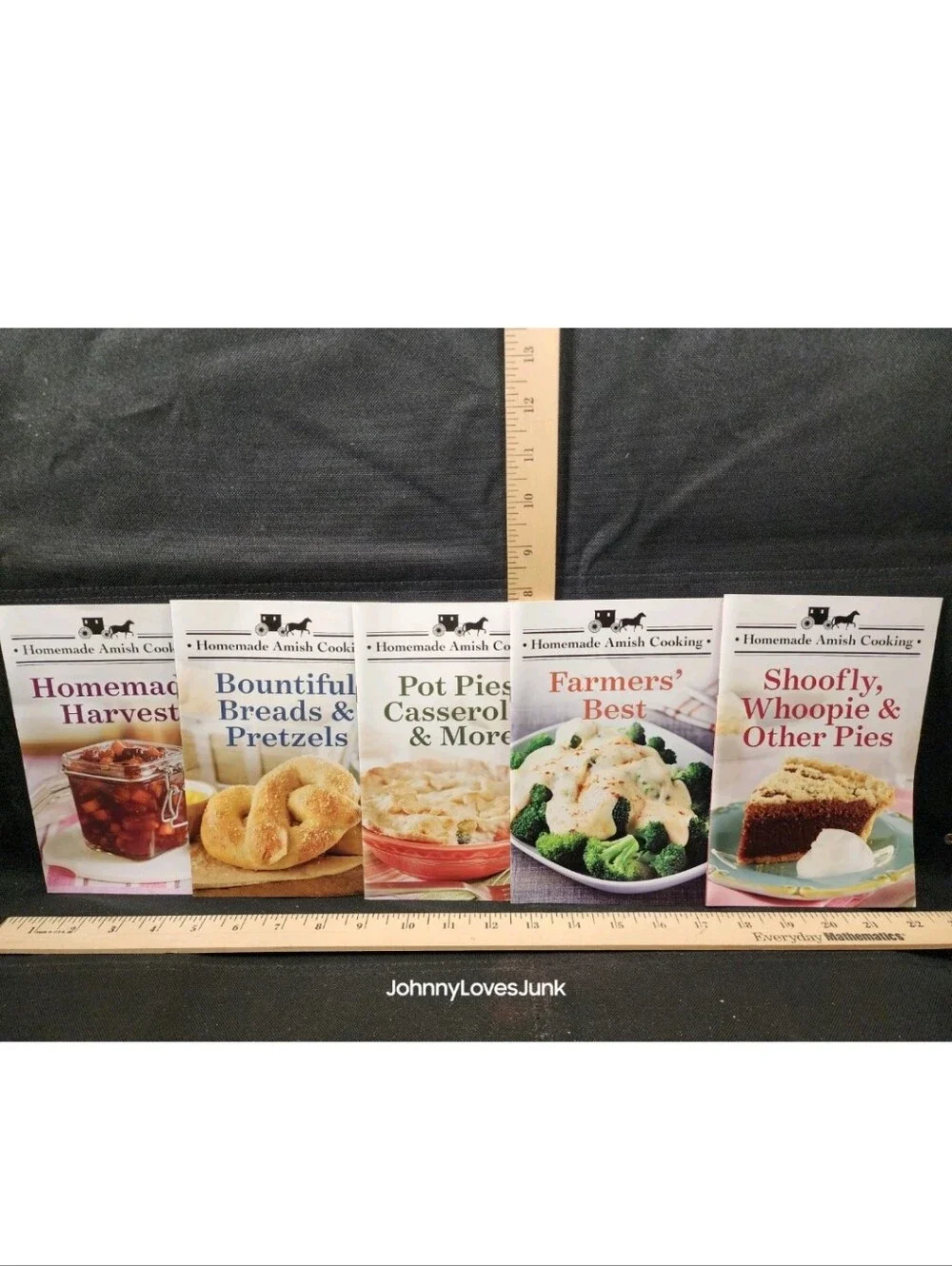 Homemade Amish Cooking Cookbook Lot Of 5 Complete Used